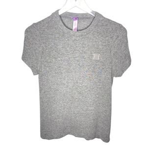 Savage X Fenty Gray Crew Neck Short Sleeve Ribbed Tshirt Size 1X